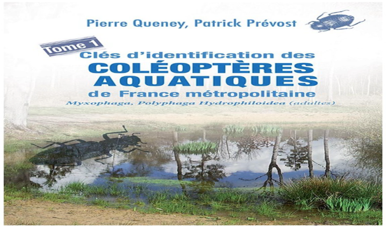 Pierre QUENEY publie « Clés d&rsquo;identification des Coléoptères aquatiques de France métropolitaine »