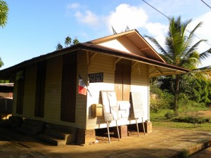 Bureau de poste du village de Kaw  